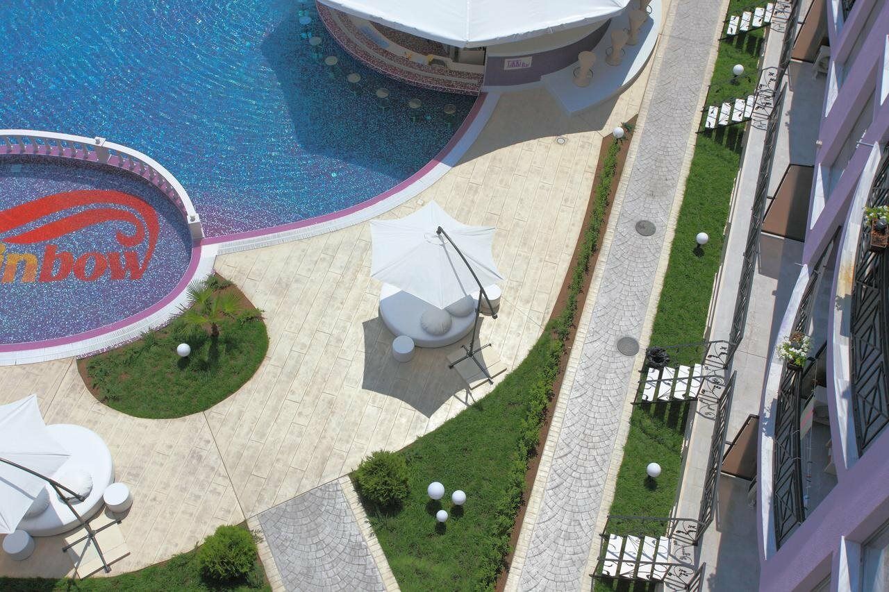 Hotel Rainbow 3 Resort Club Sunny Beach Eksteriør billede